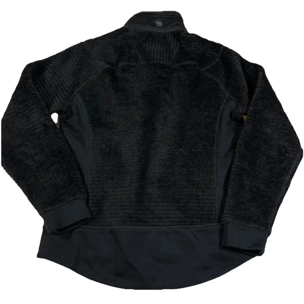 Mountain Hardwear‎ Womens M Polartec High Loft Fleece Black Jacket